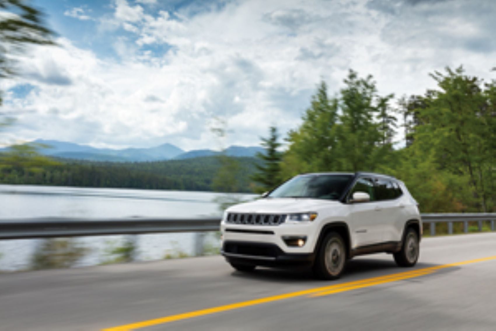 Jeep Compass on the Road