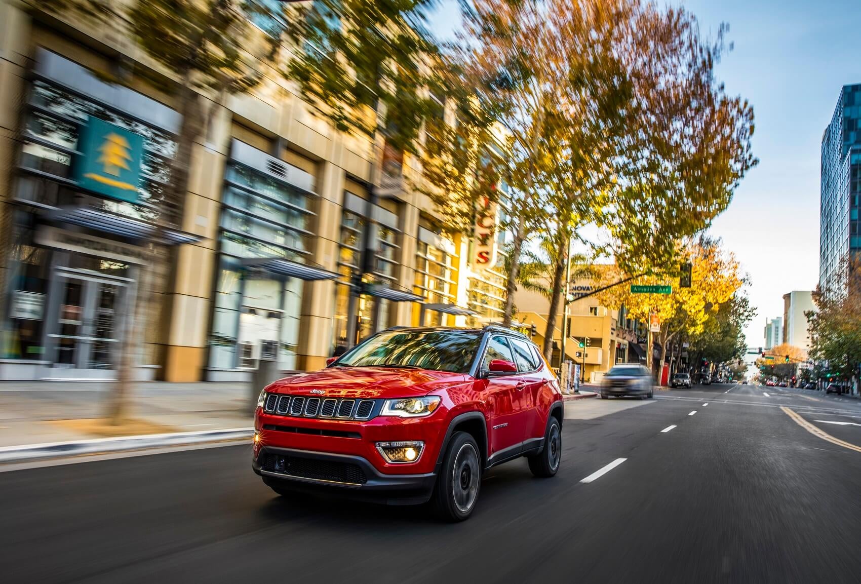 2022 Jeep Compass in Firecracker Red