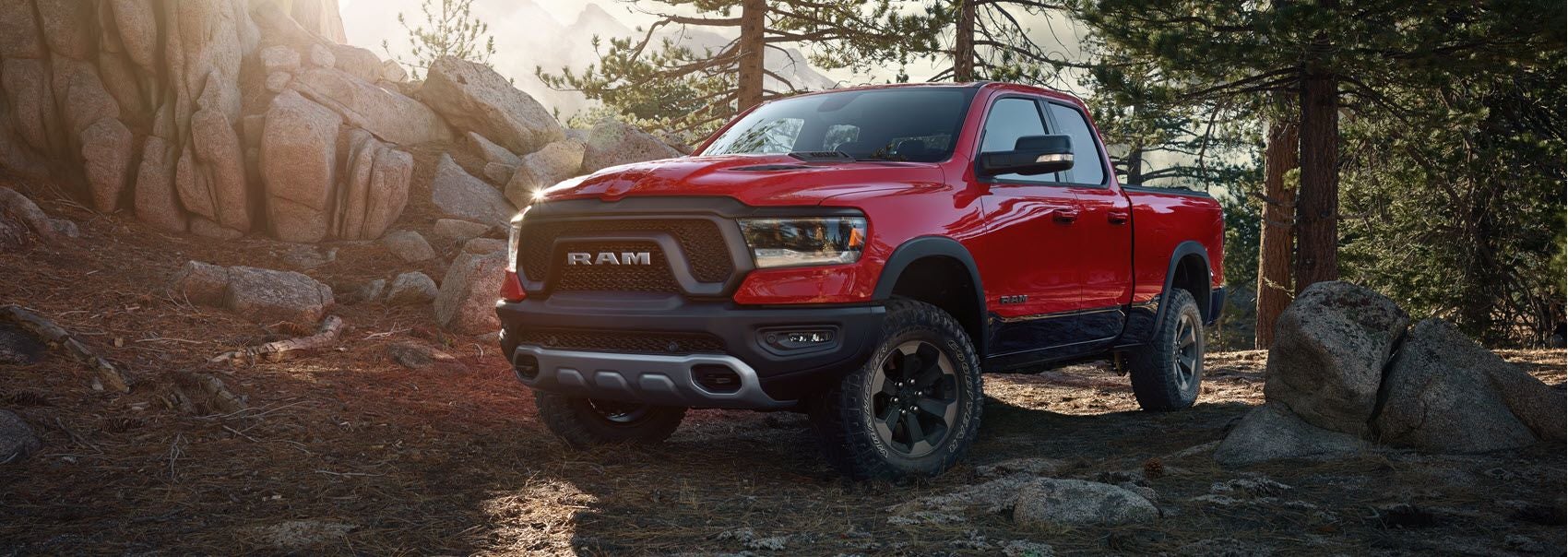 RAM 1500 Red Snipped